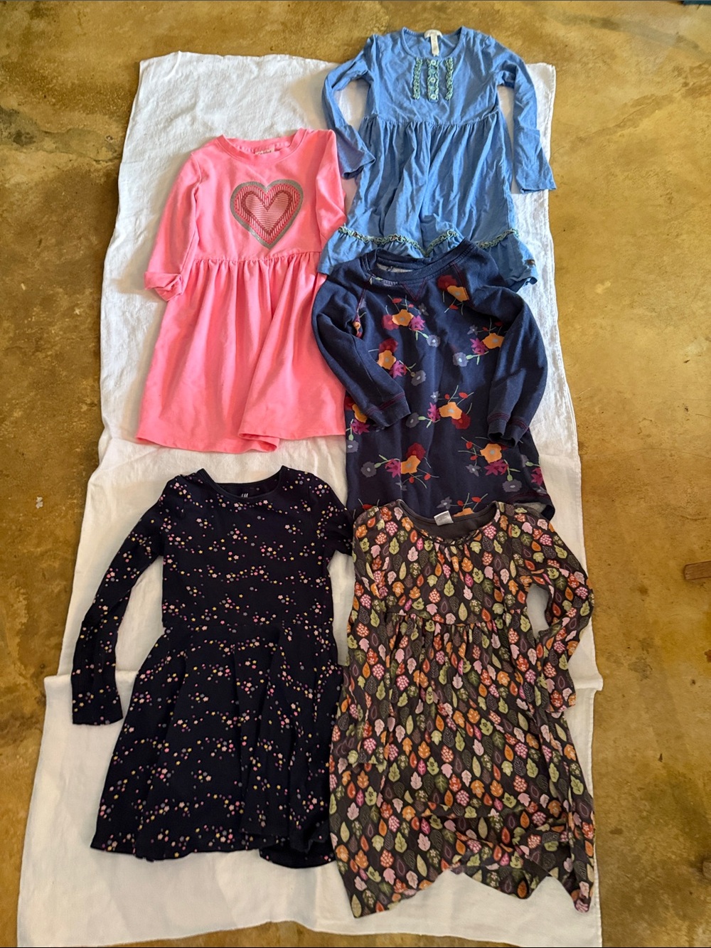 Girls 6/7 Fall Dress Bundle